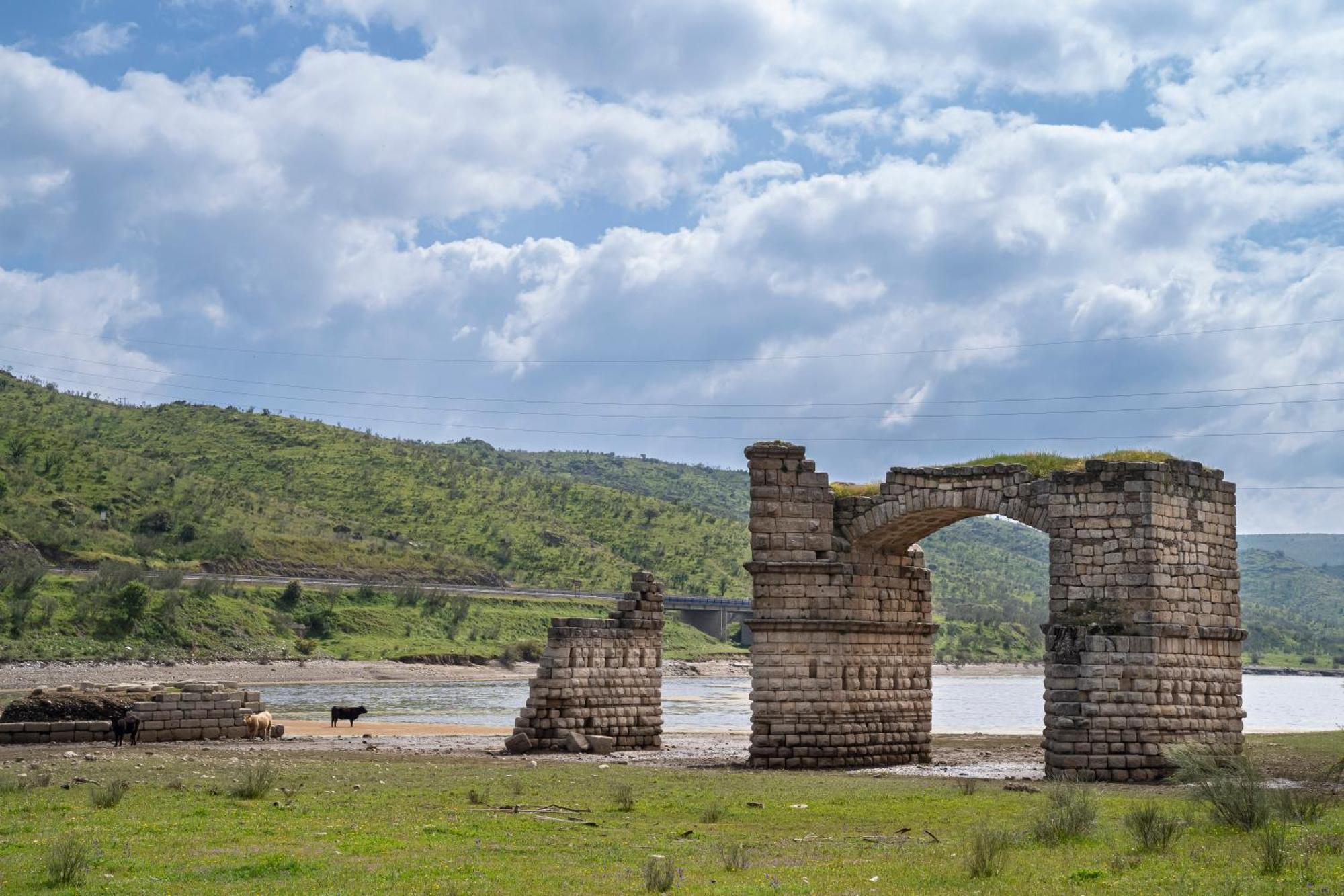 Отель Hospederia Puente De Alconetar Garrovillas De Alconetar Экстерьер фото